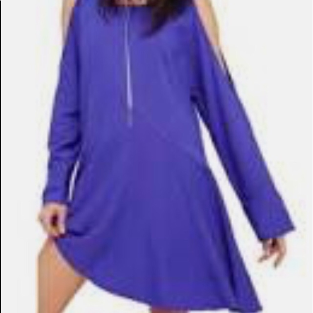 Free People Clear Skies Cold Shoulder Tunic Dress